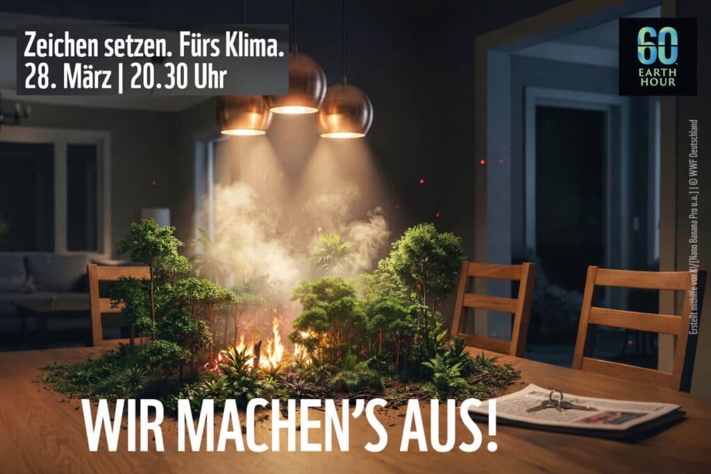 Aktionsbild Earth Hour 2026